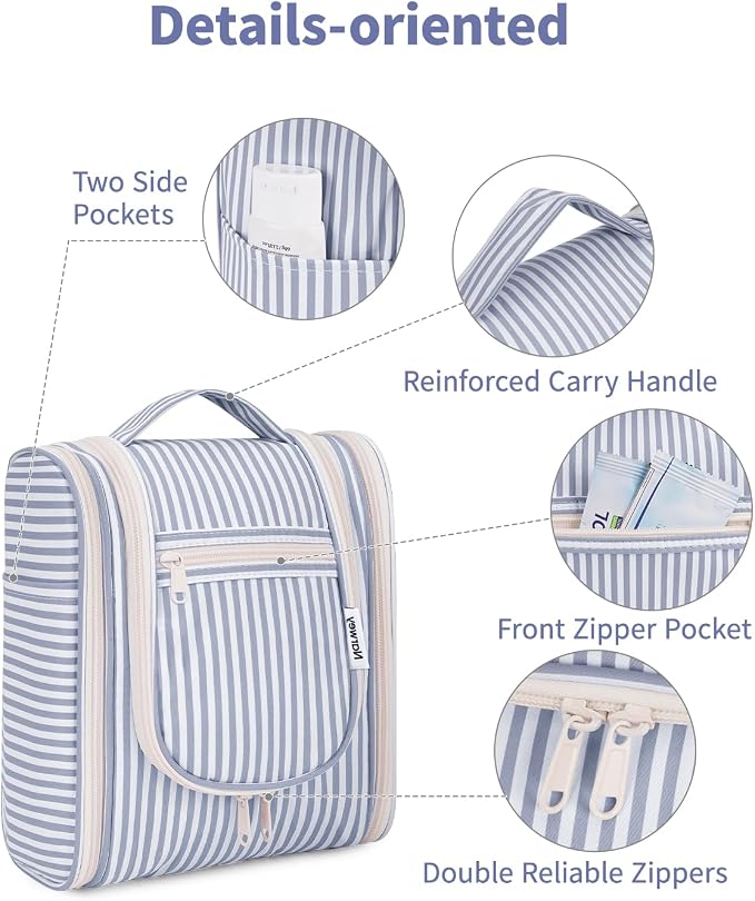 CA-Greyish Blue Stripe