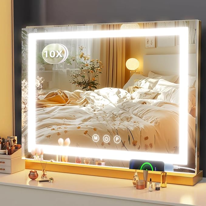 Square Gold Led