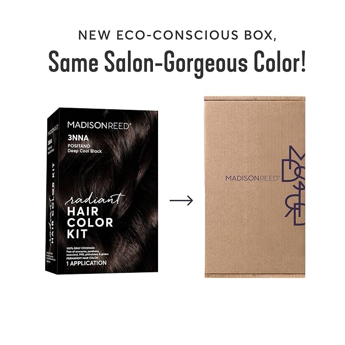 3NNA - Cool Black-Brown with Ash Undertones (Positano Black)
