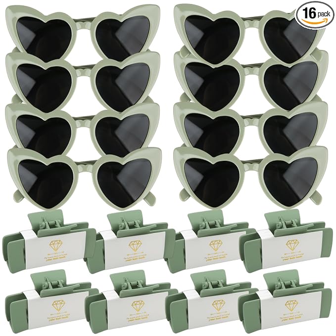 16pcs Sage Green