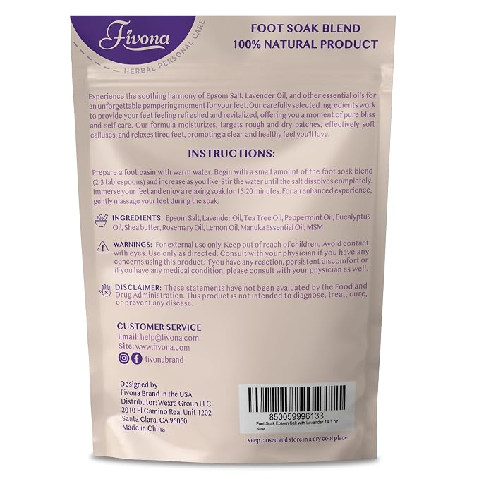 2 in 1 Foot Care Kit | Lavender