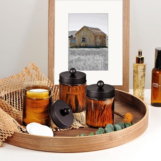 Jar Amber/Lid Bronze