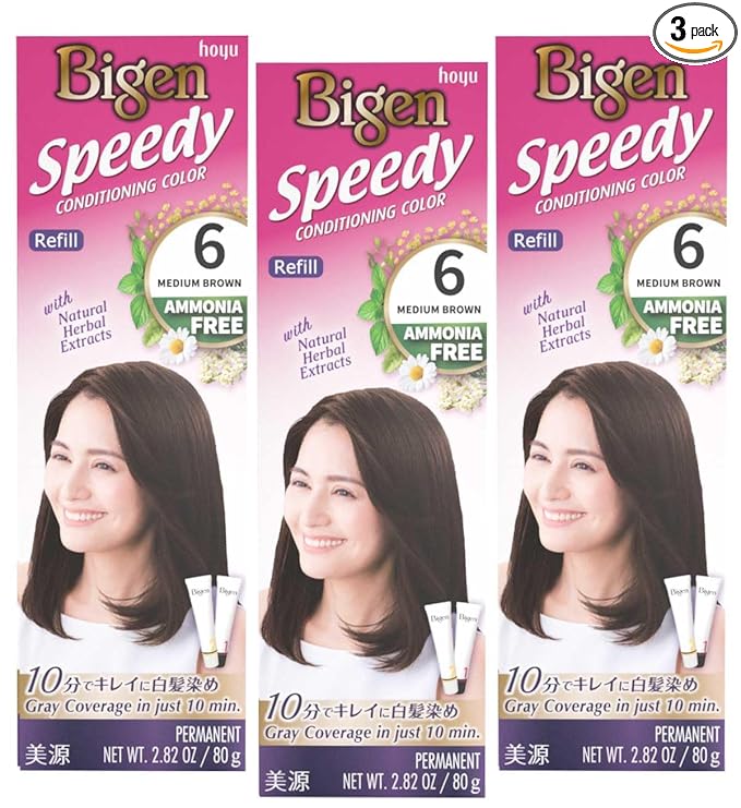 6 Medium Brown