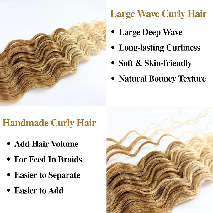 B - Medium - Honey Blonde to Blonde - N27/613#