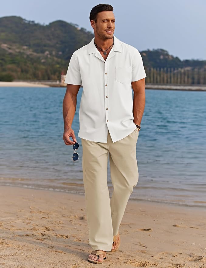 White Shirt/Khaki Pants