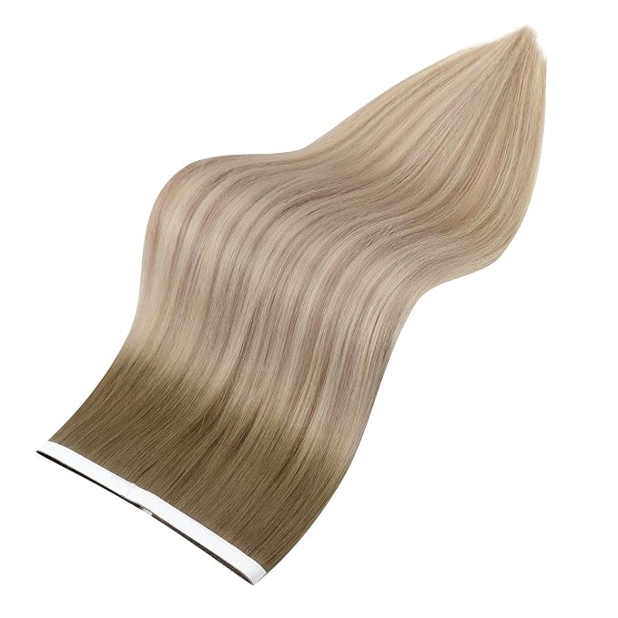 #8/60/18 Light Ash Brown to Ash Blonde and Dirty Blonde