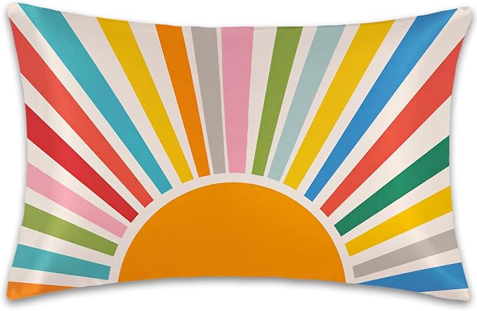 Retro Boho Sun Sunset Mid Century