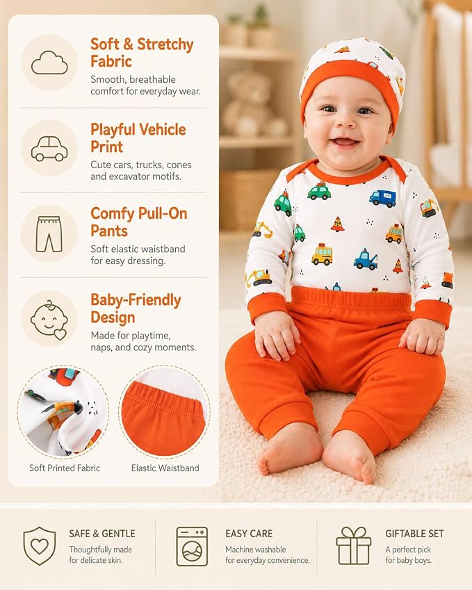 Orange Construction Vehicle