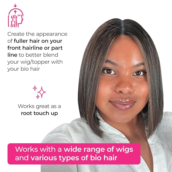Kit Hair Color Powder Spray - Blackish