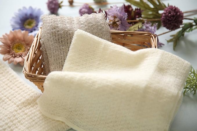 3pcs Set (3pcs Set ( Cotton, Linen and Silk )