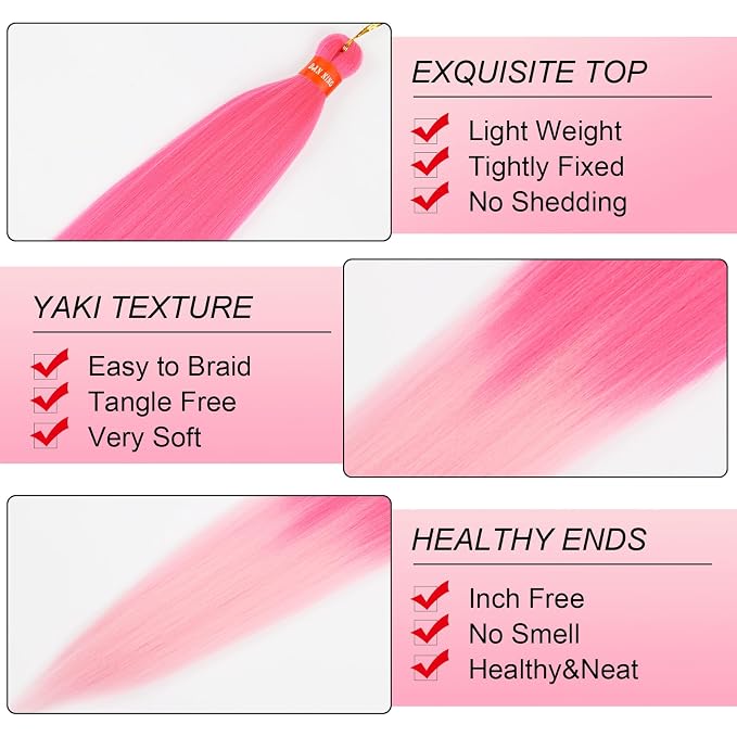 ombre hot pink/pink