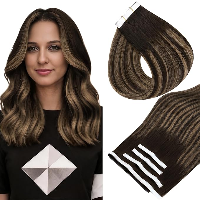 #2/8/2 Dark Brown to Ash Brown and Dark Brown