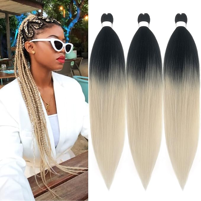 Blonde Ombre Braids Hair