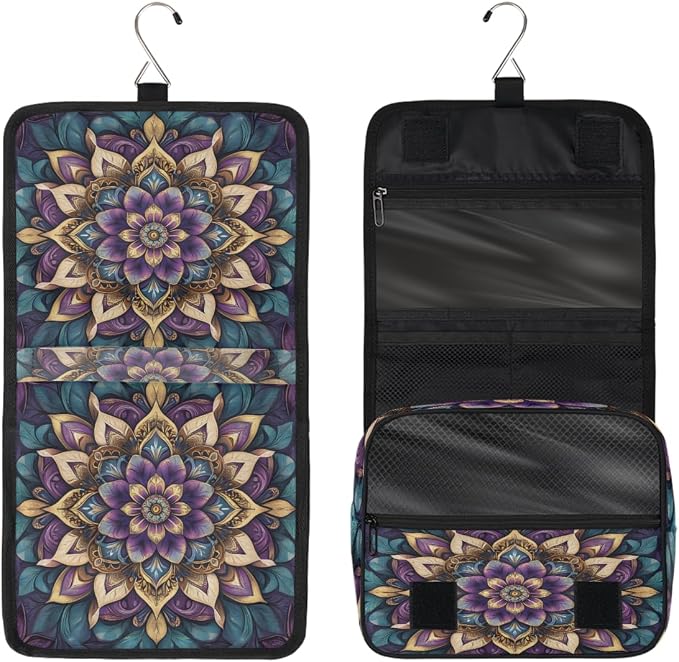 Z Purple Abstract Mandala