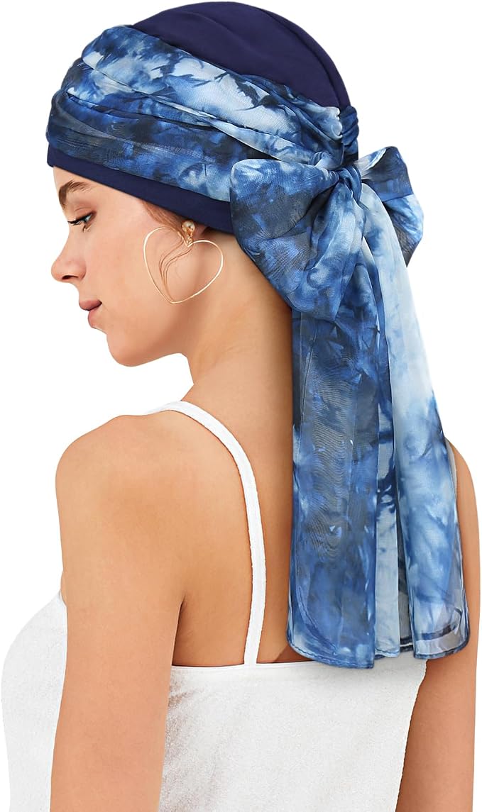 Tie-dye Denim Blue