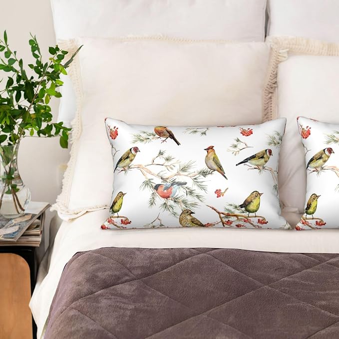 Watercolor Forest Birds Floral