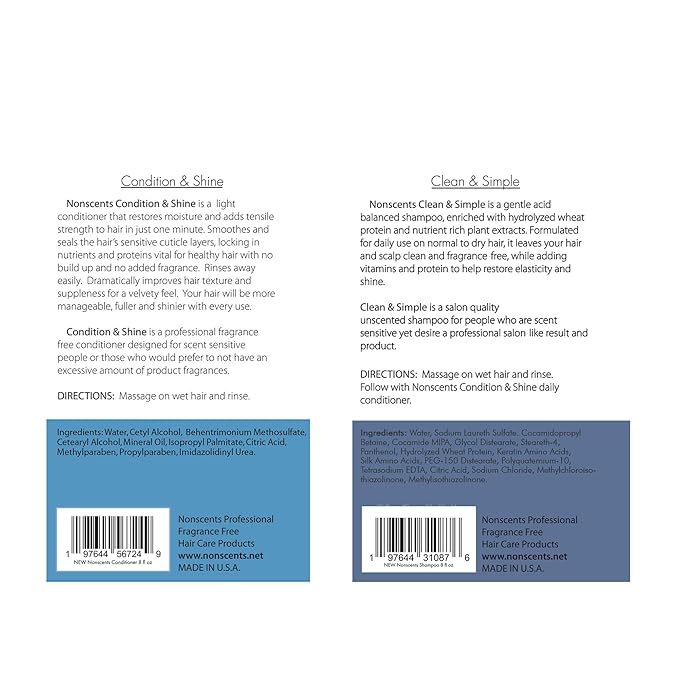 Shampoo and Conditioner Set
