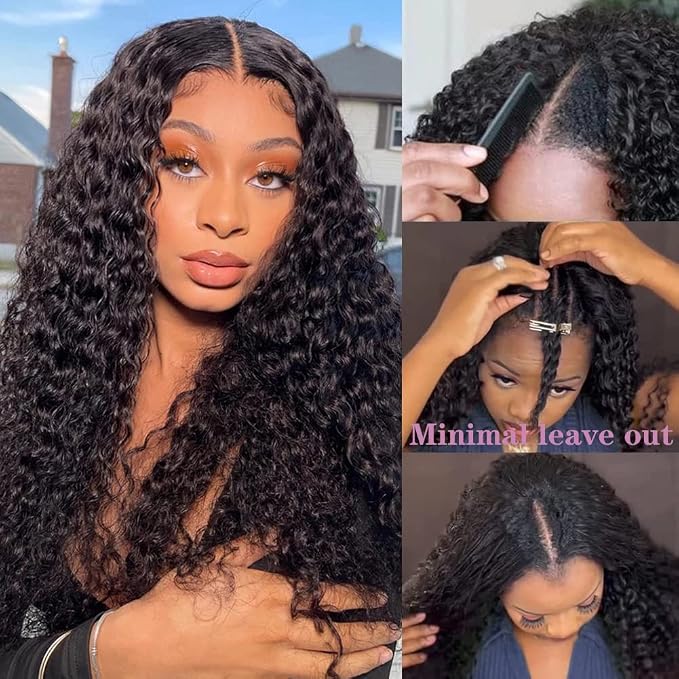 V Part Wig