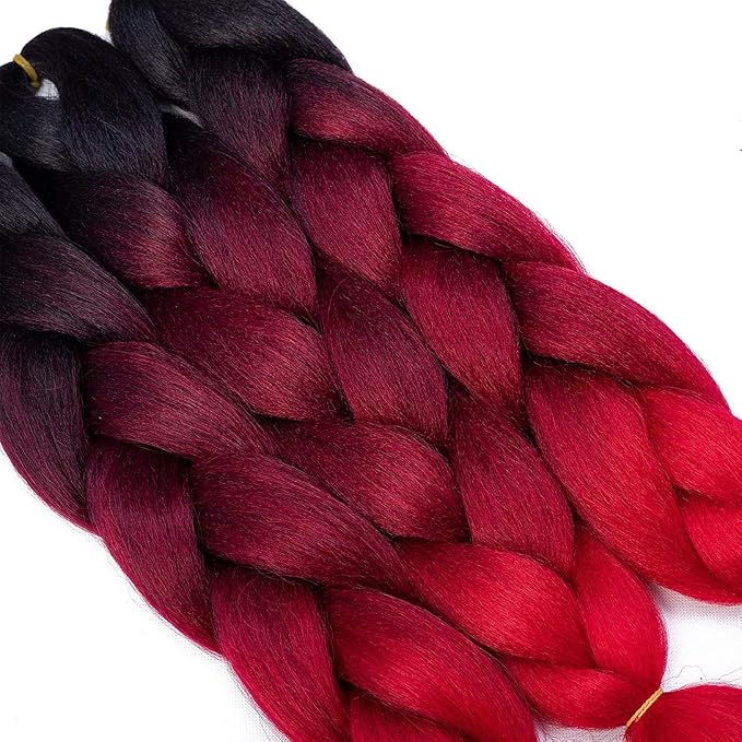 Black/Burgundy/Red 5 pcs
