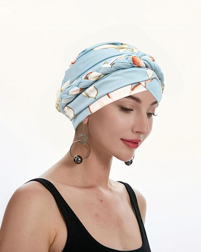 Braid Floral Light Blue