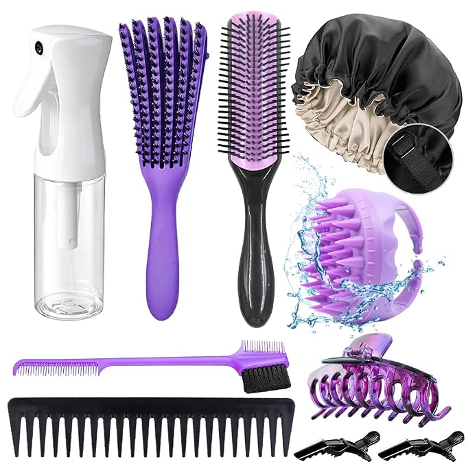 Purple-10 piece set