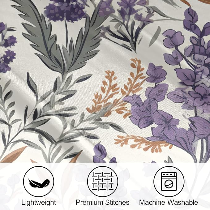Purple Floral Plant