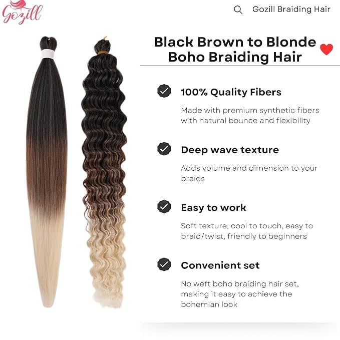 Brown/Honey Blonde/Blonde