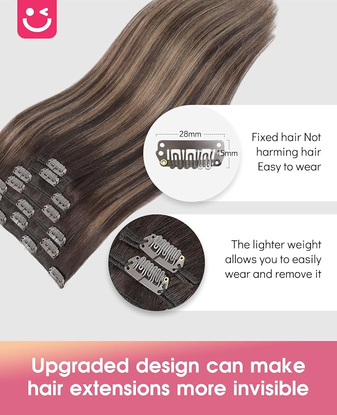 1-#2/6/2 Balayage Dark Brown to Chestnut Brown