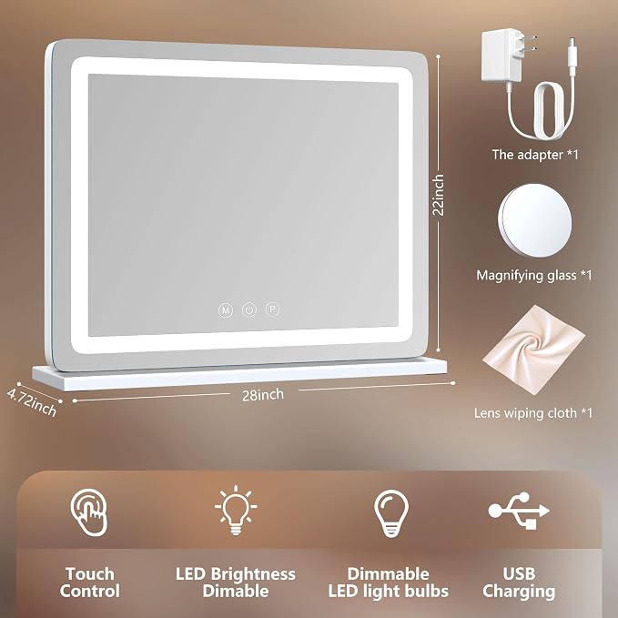 Square White Led