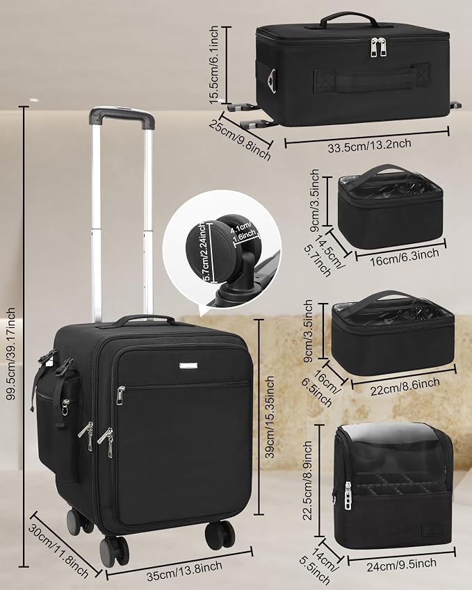 Black with 4 Mini Bags