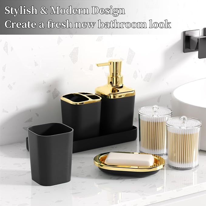 Gold and Black