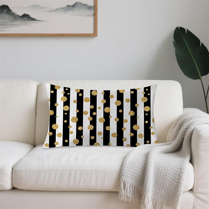Gold Polka Dot