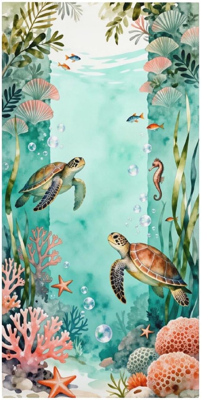 Sea Turtles Coral Reefs