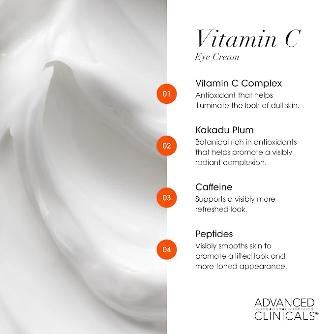 Vitamin C Eye Cream + Body Cream Bundle