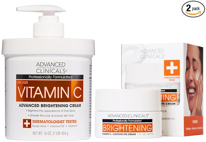 Vitamin C Eye Cream + Body Cream Set