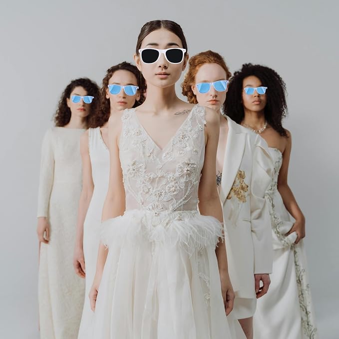 36pcs White&black