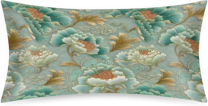 A11:teal Flower Floral