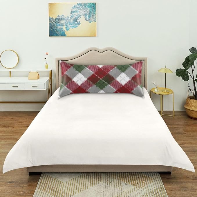 Christmas Plaid Pattern Red