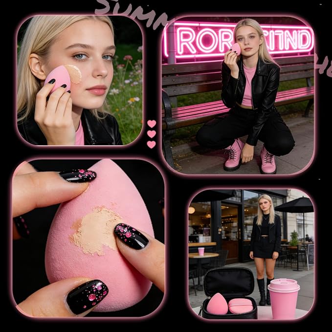 30 Pcs (15 Pink+15 Black)