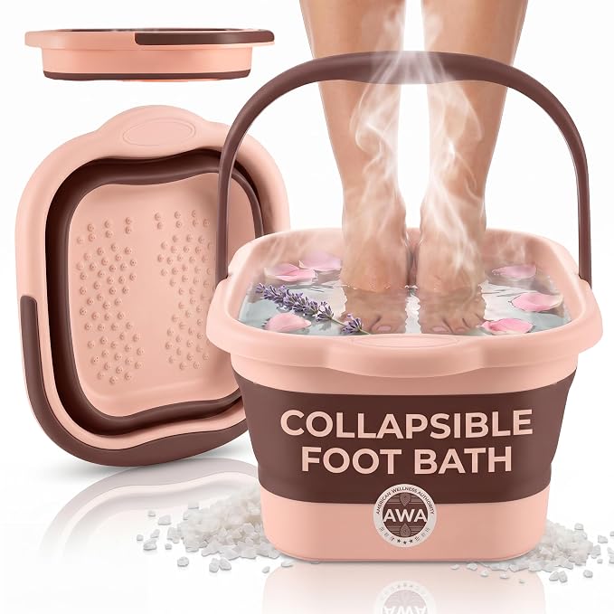 Pink Collapsible Basin