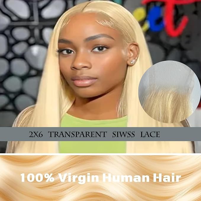 Blonde 2X6 Closure