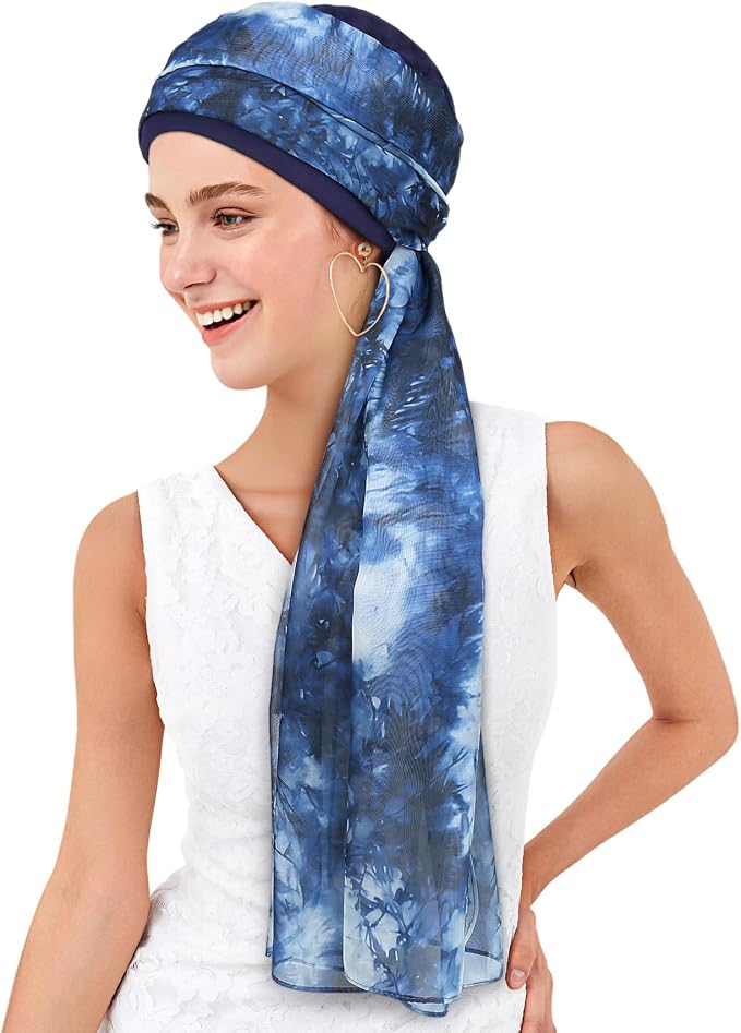 Tie-dye Denim Blue
