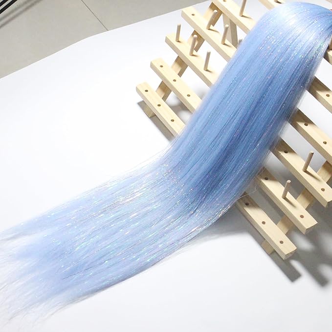 baby blue mix tinsel