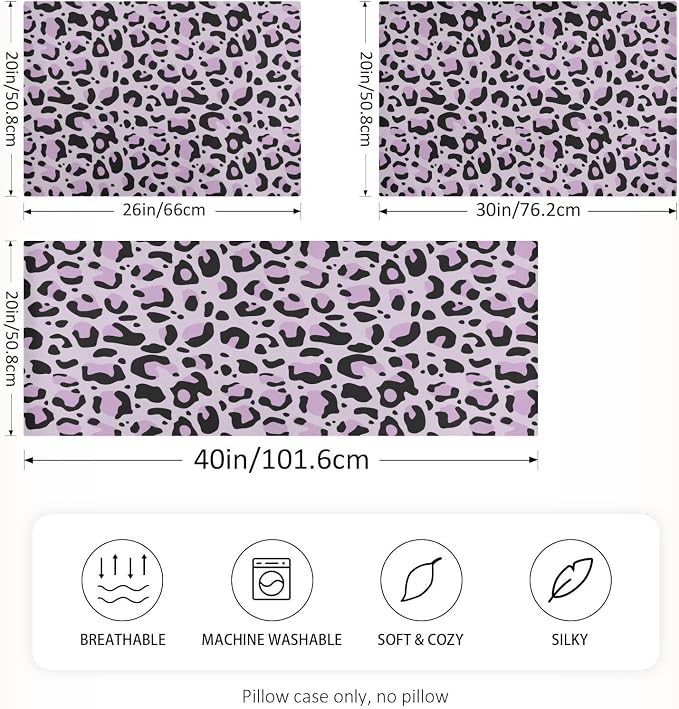 Leopard Print Purple