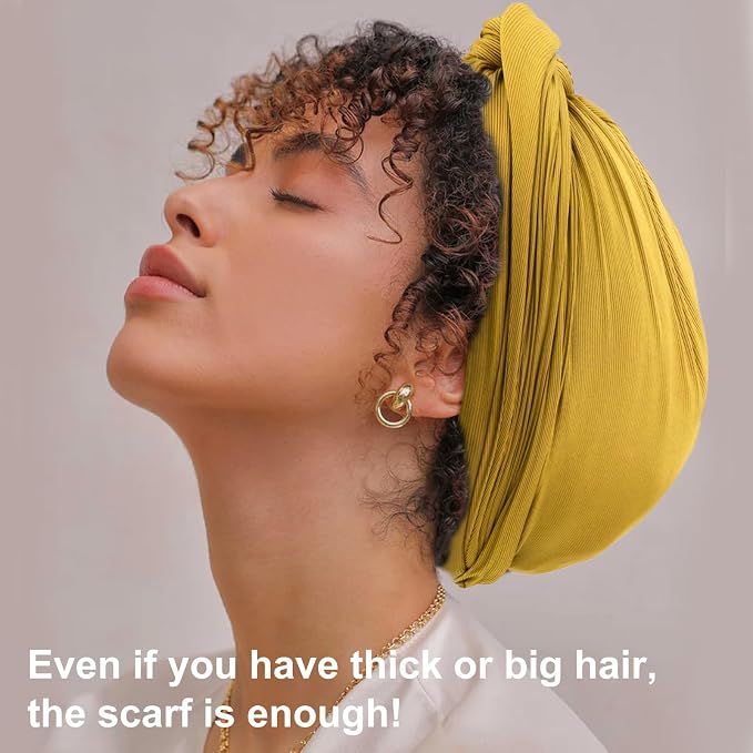 2 Pack Head Wrap: Yellow, Navy