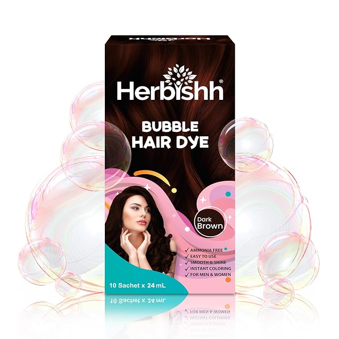 Dark Brown Bubble Dye