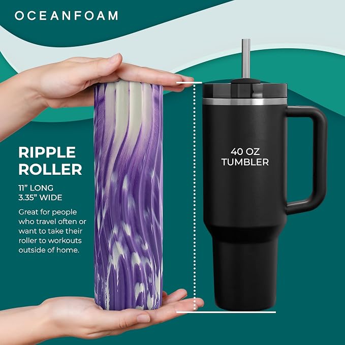 Purple Marbled