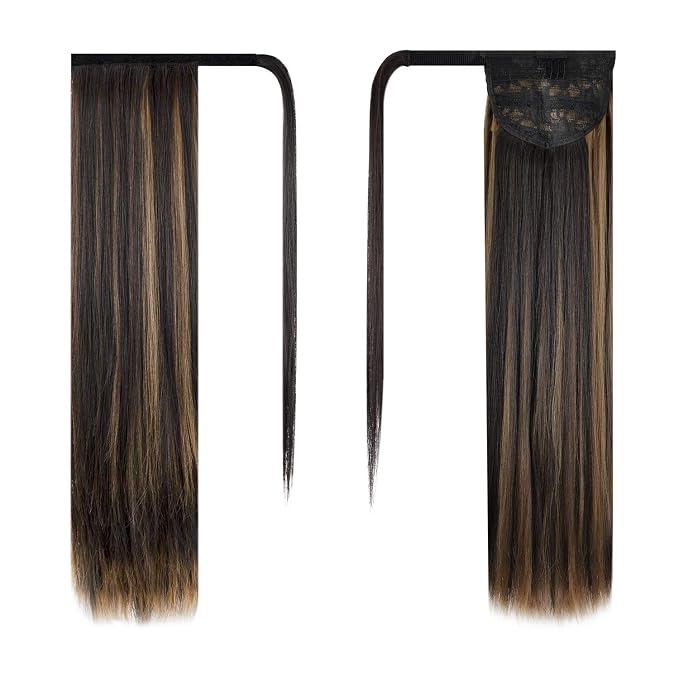 Dark Brown with Highlights