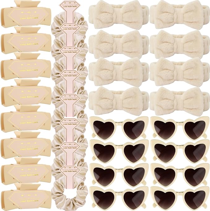 32pcs Beige Headband