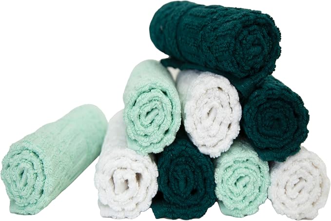 Green, White & Mint